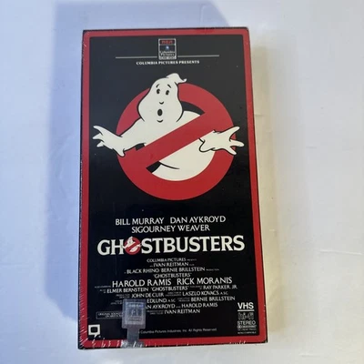 Ghostbusters VHS Factory Sealed RCA Columbia Pictures ©1985 Red Border  - Image 1 of 4