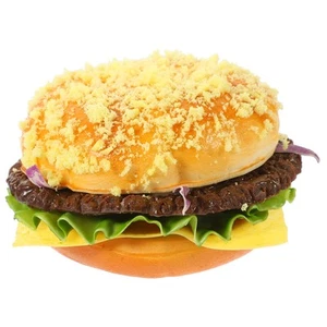Fałszywy model żywności hamburger, symulowany model chleba, - Zdjęcie 1 z 12
