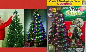 Star Shower Tree Dazzler LED Weihnachtsbeleuchtung As Seen On TV/Haifisch Tank ~ Neu - Bild 1 von 7