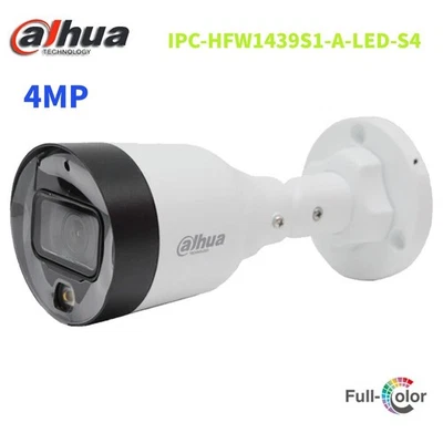 Dahua IPC-HFW1439S1-A-LED-S4 4MP Camera Full-color Built-in MIC Motion Detection - Image 1 of 4