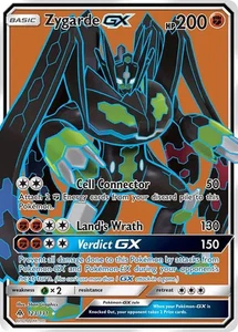 Zygarde GX - 123/131 - OFF CENTER OC luz prohibida ligeramente jugada - Imagen 1 de 1