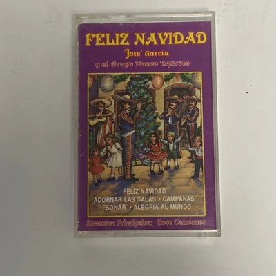 José Garcia Y El Grupo Nuevo Espirito - Feliz Navidad (1991 Cassette) Latin - Image 1 of 4