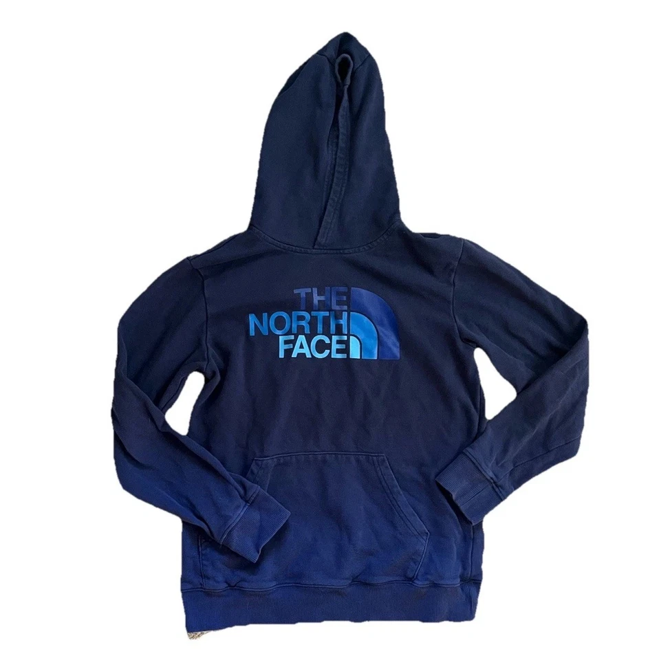 Moletom com capuz masculino The North Face azul grande - Imagem 1 de 4