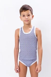Boys’ Underwear Set – Printed Cotton Knit Tank & Briefs, Any season, Nosi sv... - Picture 1 of 2