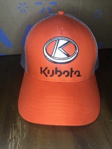 Gorra de malla para tractor Kubota gris y naranja Trucker Cap - Imagen 1 de 8