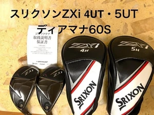 Srixon ZXi Hybrid set 4UT & 5UT / Diamana 60S - Picture 1 of 7