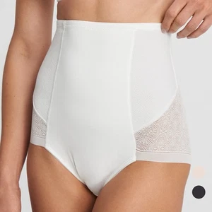 Susa Milano Highwaist-Panty 5556 - Ivory / Schwarz / Sand - Gr. 36 - 48 - Bild 1 von 7