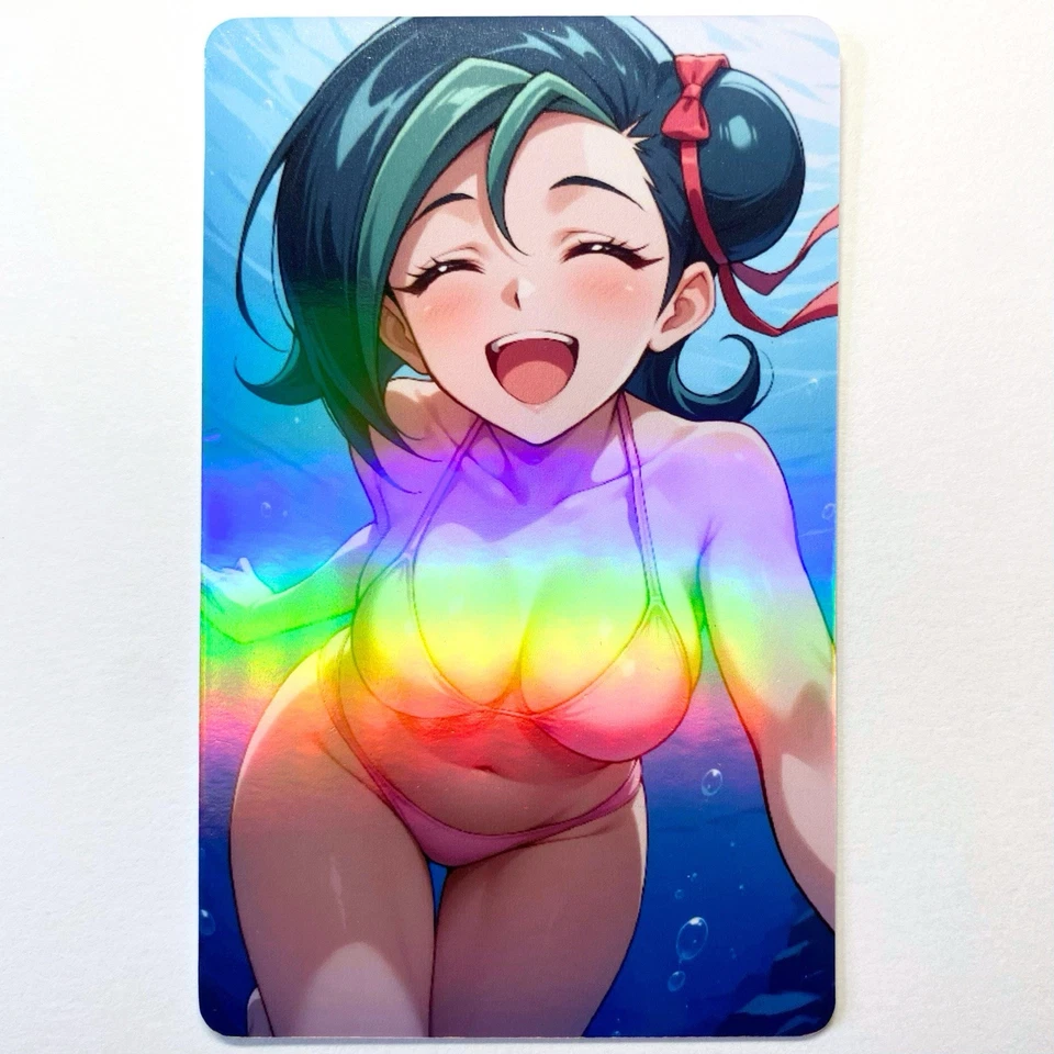 Yu-Gi-Oh! ZEXAL Tori Meadows Sexy Doujin Waifu Girl Lewd Anime Art Goddess Card - Image 1 of 1