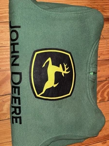Kids Youth Size 8 John Deere Pullover Hoodie Green - Picture 1 of 7
