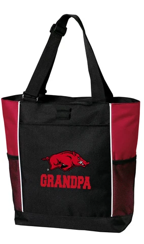 University of Arkansas Grandpa Tote Bag Arkansas Razorbacks Grandpa for BEACH SH Cover