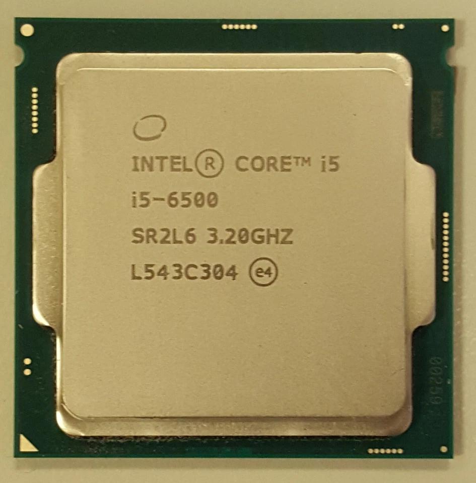 INTEL CORE i5-6500 3.20GHz SR2L6 4 CORE PROCESSORE CPU SOCKET 1151/H4/LGA1151 - Immagine 1 di 2