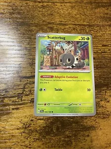 Scatterbug 008/198 Sv01: Scarlet & Violet Base Set Regular - Picture 1 of 2