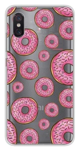 Coque en silicone imprimée compatible Xiaomi Mi 8 Pro Donuts - Picture 1 of 3