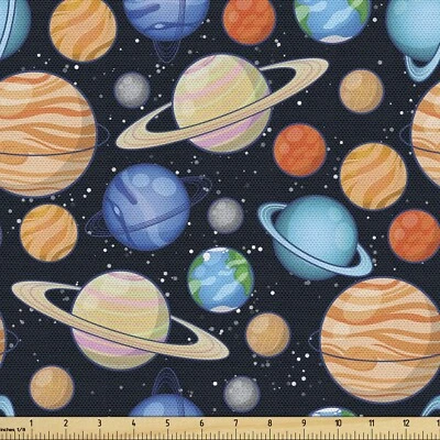 Ambesonne Galaxy Fabric by The Yard - Image 1 of 4