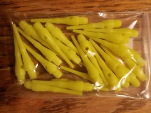 Viper Dart Accessory Tufflex III Fluorescent Yellow 2BA Thread Soft Tip Dart... - Picture 1 of 2