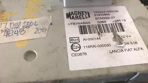 Fiat 500 2014-2017 tablero fusible caja 51972685 - Imagen 1 de 4