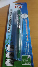 Kugelschreiber Radierbar Farbe Grün Mit Gummi Von Radier- 0.7 MM