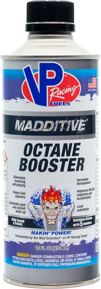 VP RACING Octane Power Booster Fuel Injector Cleaner Treatment Additive 16oz - Image 1 of 1