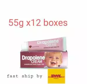Crema Drapolene 12x55g previene golosinas erupción pañal para alivio bebé quemaduras menores DHL - Imagen 1 de 6