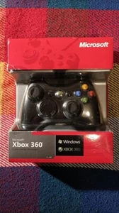 Genuine Official Microsoft XBOX 360 & PC 🔥WIRED🔥 Controller SEALED In Box - Picture 1 of 9