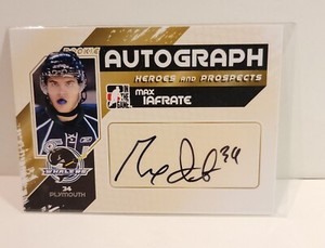 2010-11 ITG  Heroes And Prospects Autograph #A-MI Max Iafrate