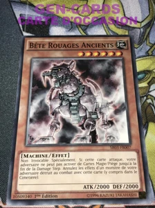 CARTE Yu Gi Oh BETE ROUAGES ANCIENTS SR03-FR007 1ère éditon - Picture 1 of 1