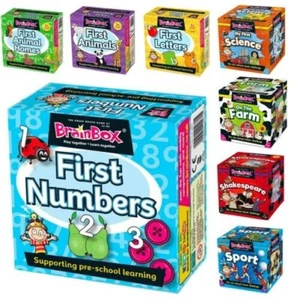 BrainBox Mini Tarjeta de Memoria Familias Divertido Juego Cerebral Educativo Niño Niños - Imagen 1 de 49