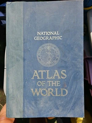 National Geographic Atlas Of The World Revised Fifth Edition 1987 Large - Image 1 of 3
