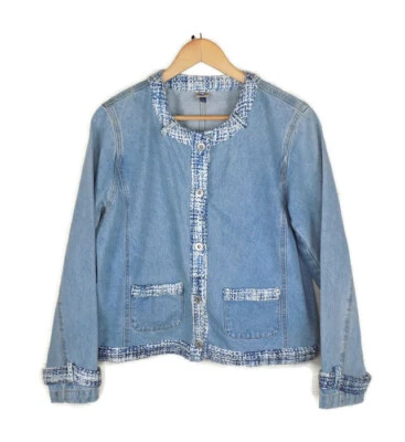 Shaver Lake Jean Jacket Womens Size Large Blue - Image 1 of 3