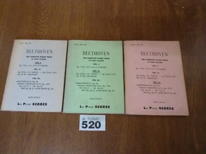 COMPLETE BEETHOVEN Piano Trios in 3 Volumes - Lea Pocket Scores 151 / 152 / 153 - Picture 1 of 24