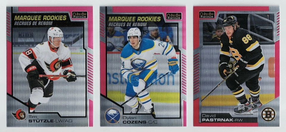 2020-21 O-Pee-Chee OPC Platinum Matte Pink Parallel #1 to 200 Pick From List !! - Image 1 of 1