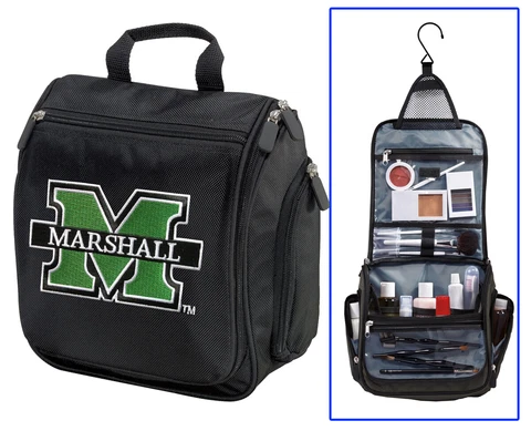GRADUATION GIFT MU Toiletry Bag Marshall University Travel Organizer Cover