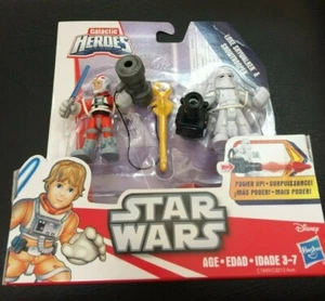 STAR WARS GALACTIC HEROES LUKE SKYWALKER & SNOWTROOPER ~ NEW - Picture 1 of 3