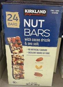 Kirkland Signature Nut Bars 24 x 40G - Picture 1 of 1