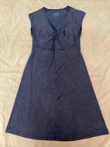 Vestido Patagonia Bandha para mujer talla pequeña manga gorra elástico torcido frontal nailon - Imagen 1 de 4