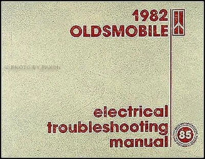 1982 Oldsmobile Elettrico IN Manuale 88 98 Cutlass TORONADO Olds 82 - Immagine 1 di 2