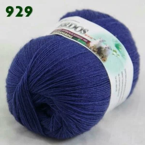 Sale 1 ball x50gr LACE Soft Crochet Acrylic Wool Cashmere hand knitting Yarn 929 - Picture 1 of 4