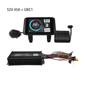 Controller onde sinusoidali 36 V/48 V/52 V 45 A 2000 W con display LCD UKC1 bici elettrica - Foto 1 di 8