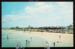 Postcard Surf Sand and Sunshine Jacksonville Beach Florida - Imagen 1 de 4