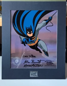 BATMAN THE ANIMATED SERIES SERICEL 11x13 HAND SIGNED BY 4 ANIMATORS 1992 WARNER - Picture 1 of 6