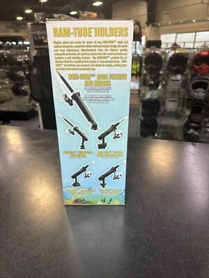 RAM Mounts Light-Speed Fishing Rod Holder with  Rail Base  RAP-370-D - Image 1 of 2