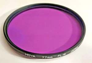 Genuine Hoya 77mm FL-W FLW FL W Fluorescent Glass Lens Filter Japan 77 mm - Picture 1 of 7