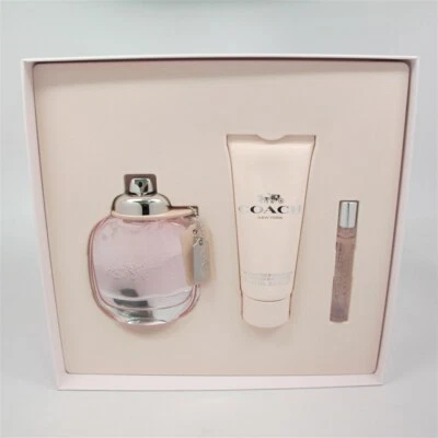 Juego de 3 piezas COACH by Coach: spray EDT de 3,0 oz y 0,25 oz y loción corporal de 3,3 oz nuevo en caja Foto 1 de 2