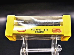 Aurora MM T-Jet #1403 Cheetah Original Box, Repro Label - Picture 1 of 1