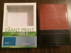NIV 1984 Giant Print Compact Bible -  Duotone - Single Column Text- Large print