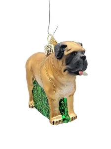 Alte Welt Weihnachten Englischer Mastiff Hund Christbaumschmuck - Bild 1 von 9
