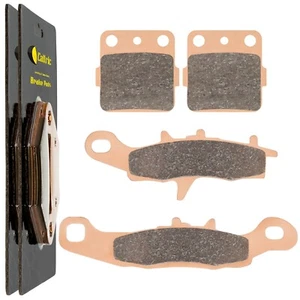 Caltric Front and Rear Brake Pads for Kawasaki KX100 1997-2020 Sintered Pads - Picture 1 of 7