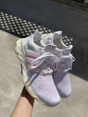 Adidas Ultraboost Web Women’s SneakersWhite / Pink – Size US 9.5 - Image 1 of 4