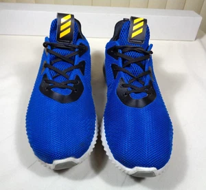 Adidas Alpha Bounce Herren Größe 10,5 sportliche Laufschuhe – kobaltblau ~ gebraucht, in einwandfreiem Zustand - Bild 1 von 22