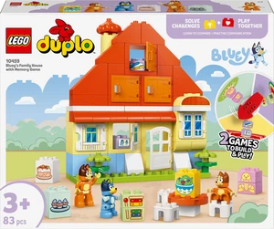 LEGO Duplo 10459 Bluey's Family House with Memory Game 83 pcs Toy Building Kit - Picture 1 of 6